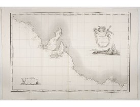 FREYCINET, M.L. -  Carte Generale de la Terre Napoleon (à la Nouvelle Hollande)... par M.L. Freycinet an 1808