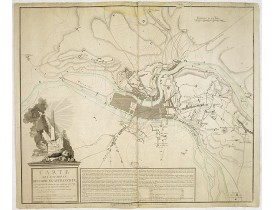 GIRARD-AUBERT. - Carte des environs de Commune-Affranchie. . . (Lyon).
