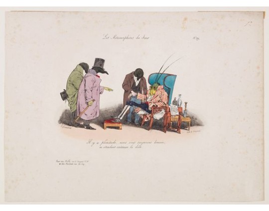 GRANDEVILLE. Jean-Jacques. -  Les Metamorphoses du  Jour. No.39.
