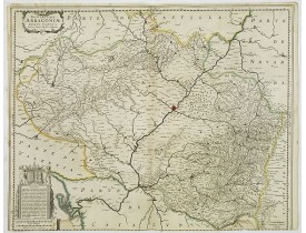 HONDIUS, H. -  Novissima Arragoniae regni tabula. . .