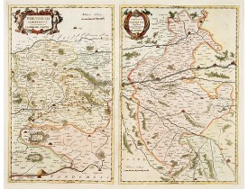 HONDIUS, H. -  Perchensis comitatus-La Perche comte./ Comitatus Blesensis