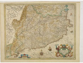 HONDIUS, J. -  Cataloniae principatus descriptio nova.