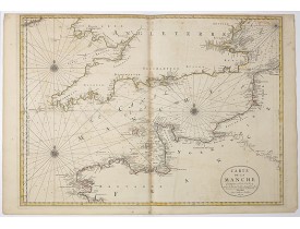 JAILLOT, H. / MORTIER, P. - Carte de la Manche.