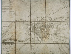 JAILLOT, J. -  Plan de la ville de Maestricht avec ses attaques commandées par M. le maréchal de Saxe, depuis le 15 avril jusqu’au 3 may 1748 . . .