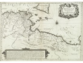JANSSONIUS, J. -  Africae Propriae Tabula. In qua, Punica Regna Vides, Tyrios, et Agenoris Urbem.