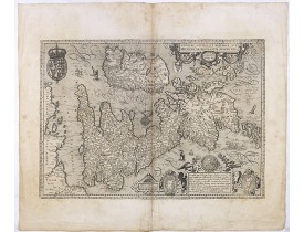 JANSSONIUS, J. -  Angliae, Scotiae, et Hiberniae, sive Britannicar : Insularum descriptio.