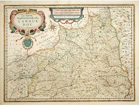 JANSSONIUS, J. -  La Partie Septentrionale du Languedoc.