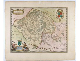 JANSSONIUS, J. -  Valesium Ducatus. - Valois.
