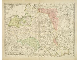 L'ISLE, G. de. / BUACHE, Ph. -  La Pologne Dressée sur ce qu'en ot donné Starovolsk, Beauplan, Hartnoch. . .