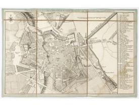 LE FRANCOIS DE LALANDE, J. J. d’ -  Plan de la ville de Bourg en Bresse.