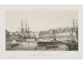 LEBRETON, L. -  Brest - Le Magasin général.