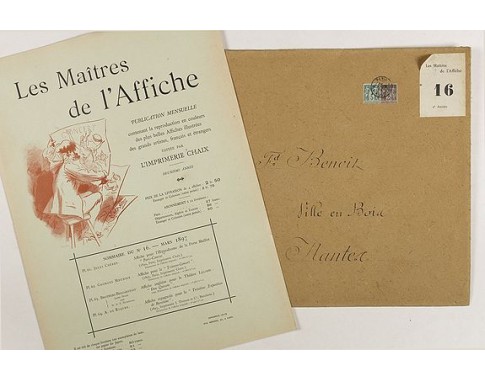LES MAITRES DE L'AFFICHE. - Sommaire du n°16 - Mars 1897 LES MAITRES DE L'AFFICHE. - Sommaire du n°16 - Mars 1897