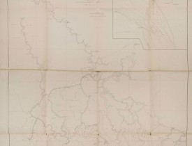 LESPES -  Plan de la riviere de Saigon et de ses affluents. . .