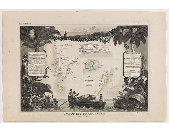 LEVASSEUR, V. -  Colonies Françaises (en Afrique). N°91.