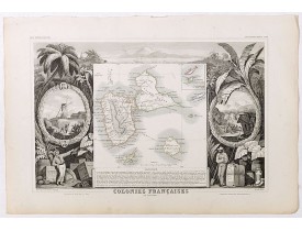 LEVASSEUR, V. -  Colonies Françaises (en Amérique). N°89.