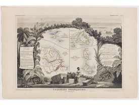 LEVASSEUR, V. -  Colonies Françaises (en Amérique). N°92.