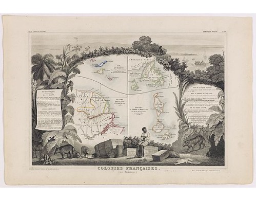 LEVASSEUR, V. - Colonies Françaises (en Amérique). N°92. LEVASSEUR, V. - Colonies Françaises (en Amérique). N°92.