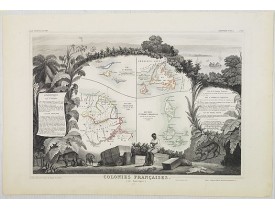 LEVASSEUR, V. -  Colonies Françaises (en Amérique). N°92.