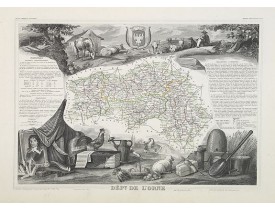 LEVASSEUR, V. -  Dépt. De L'Orne. N°60.