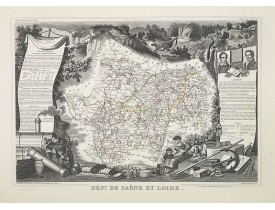 LEVASSEUR, V. -  Dépt. De Saône et Loire. N°70.