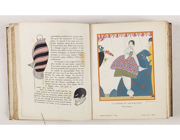 LEVY, E. / VOGEL, L. -  Gazette du Bon Ton  Art - Modes Frivolités. (1912/1913 volume)