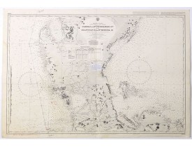 LONDON ADMIRALTY. -  Philippine Islands - Luzon - west and east coast. Cabrai. to S.n Fernando P.t. Diapitan B. to S.n Miguel B. . .  (3806)