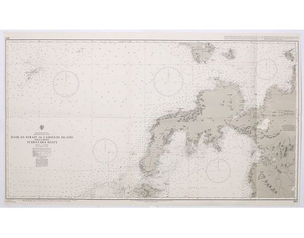 LONDON ADMIRALTY. - Philippine Islands - Mindanao West Coast - Basilan Strait to Camiguin Island including Tubbataha Reefs. . . (3811) LONDON ADMIRALTY. - Philippine Islands - Mindanao West Coast - Basilan Strait to Camiguin Island including Tubbataha Reefs. . . (3811)