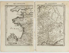 MANESSON MALLET, A. -  Carte generale de France.