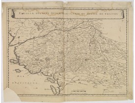 MARIETTE, P. -  Pictaviae Ducatus Descriptio, Carte du Duché de Poictou.
