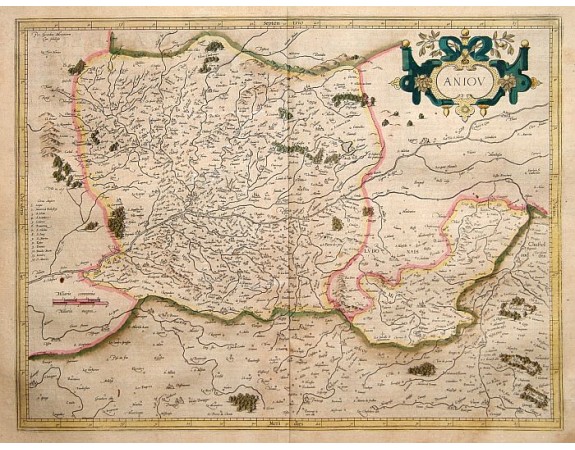 MERCATOR, G. / HONDIUS, J. -  Aniou.