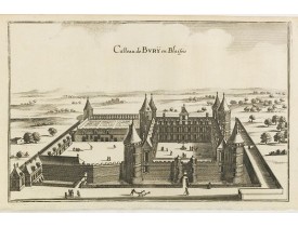 MERIAN, C. -  Casteau de Burÿ en Blaisois.
