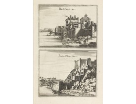 MERIAN, C. -  Porte St. Clair de Lion. / Bastion de St Jean de Lion.