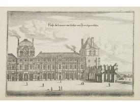 MERIAN, C. -  Prosp: du Louvre.wie solcher von Inwendig an zusehen.