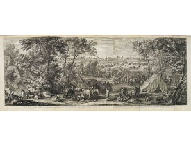 MEULEN, Adam Frans Van der. -  Veuë de l'Armée du Roy, campée devant Doüay, du costé de la porte Nostre-Dame, en l'année 1667.