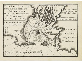 MICHELOT, H. / BREMOND, L. -  Plan du Port de Bouc, proche le Martigues.
