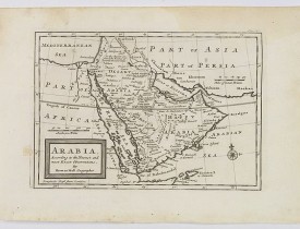 MOLL, H. -  Arabia. According to the Newest and Most Exact Observations.