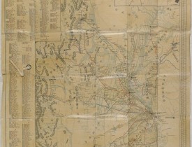 MONQAUT / VAZQUEZ MILLAN -  Plano de los Ferro-Carriles de Republica Argentina 1902.