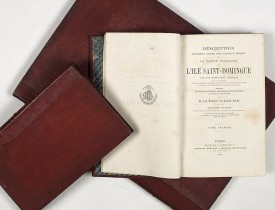 MOREAU de SAINT-MERY, Médéric Louis Elie. -  Description topographique, physique, civile, politique et historique de la partie francaise de l'isle Saint-Domingue. : Avec des observations générales sur la population. . .