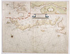 MOUNT, R. / PAGE, T. -  The Sea Coasts of France from Ushent to Olone.
