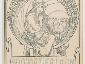 MUCHA, A. -  Au quartier Latin.