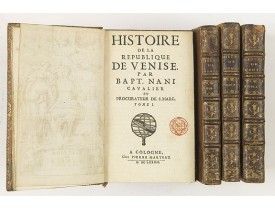 NANI, Giovan Battista. -  Histoire de la République de Venise.