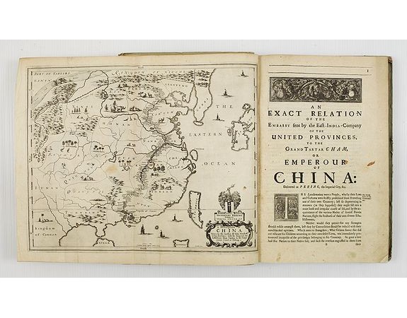NIEUHOF, J. -  An embassy from the East-India Company of the United Provinces, to the Grand Tartar Cham, Emperor of China deliver'd by their excellencies, Peter de Goyer and Jacob de Keyzer, at his imperial city of Peking..