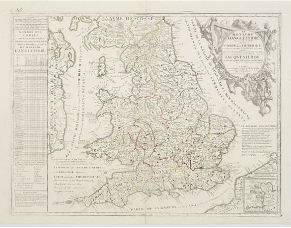 NOLIN, J. B. / CORONELLI, P. - Le Royaume d'Angleterre. NOLIN, J. B. / CORONELLI, P. - Le Royaume d'Angleterre.