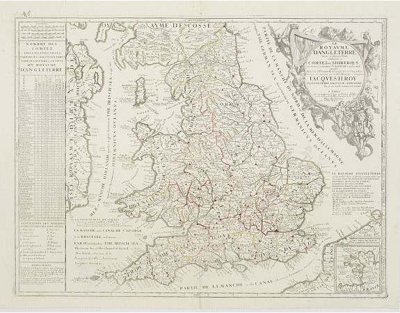 NOLIN, J. B. / CORONELLI, P. - Le Royaume d'Angleterre.