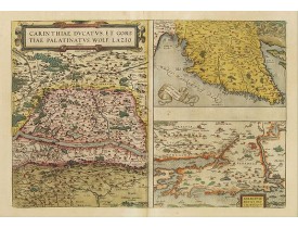 ORTELIUS, A. -  Carinthiae et Goritiae .. / Histria / Zarae / Serebenici ..