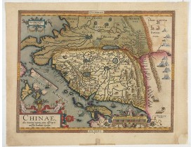 ORTELIUS, A. -  Chinae, olim Sinarum Regionis, nova descriptio. Auctore Ludovico Georgio.