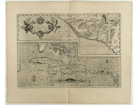 ORTELIUS, A. -  Culiacanae Americae regionis.. / Hispaniolae, Cubae..