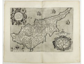 ORTELIUS, A. -  Cypri Insulae Nova descript. 1573.