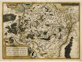 ORTELIUS, A. -  Lutzenburgensis Ducatus veriss descript.