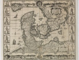 PISCATOR or VISSCHER,C.J. -  Daniae regni typum